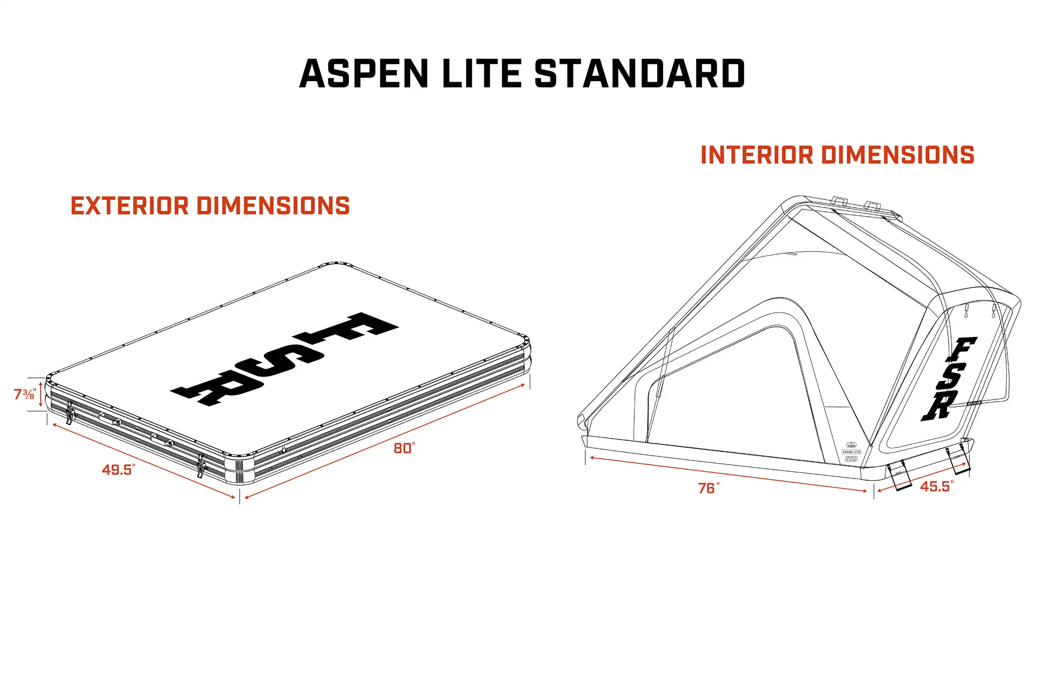 Aspen Lite Standard V3 - Rooftop Tent - Image 13