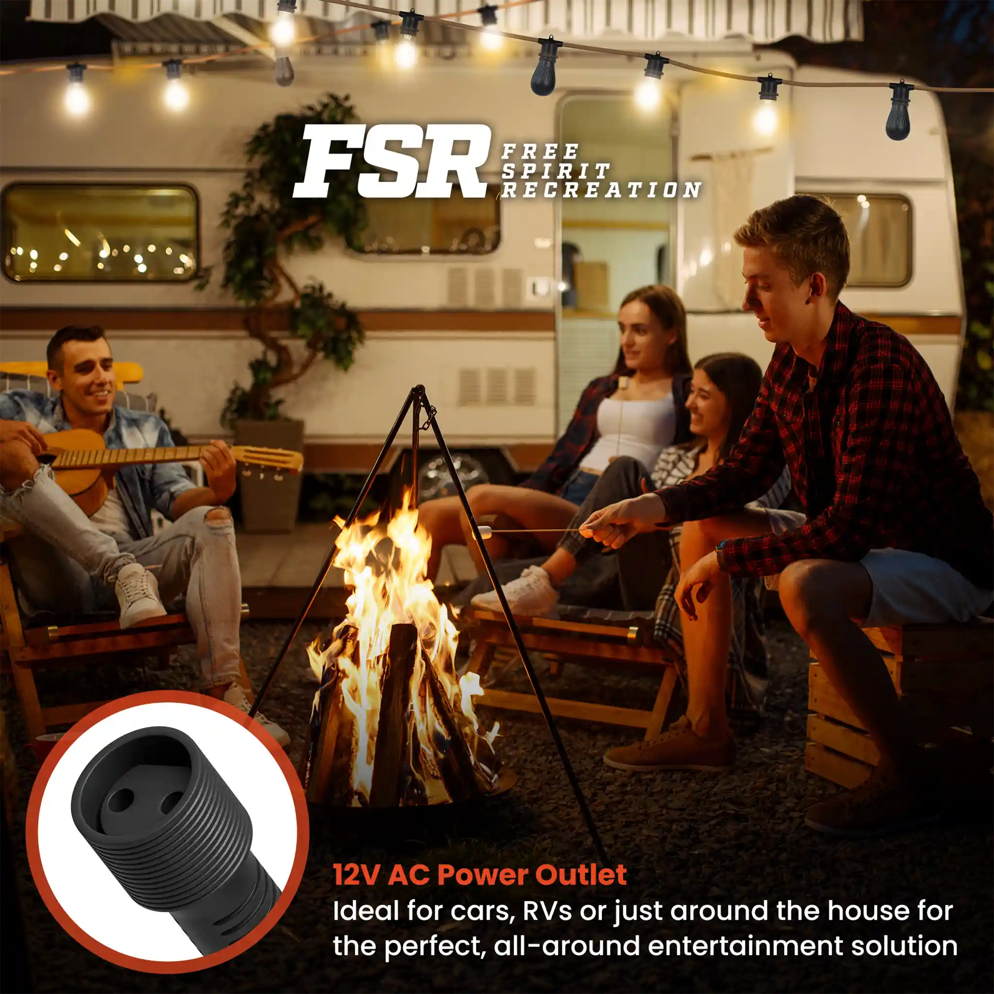 Camping String Lights with Speakers - Image 5