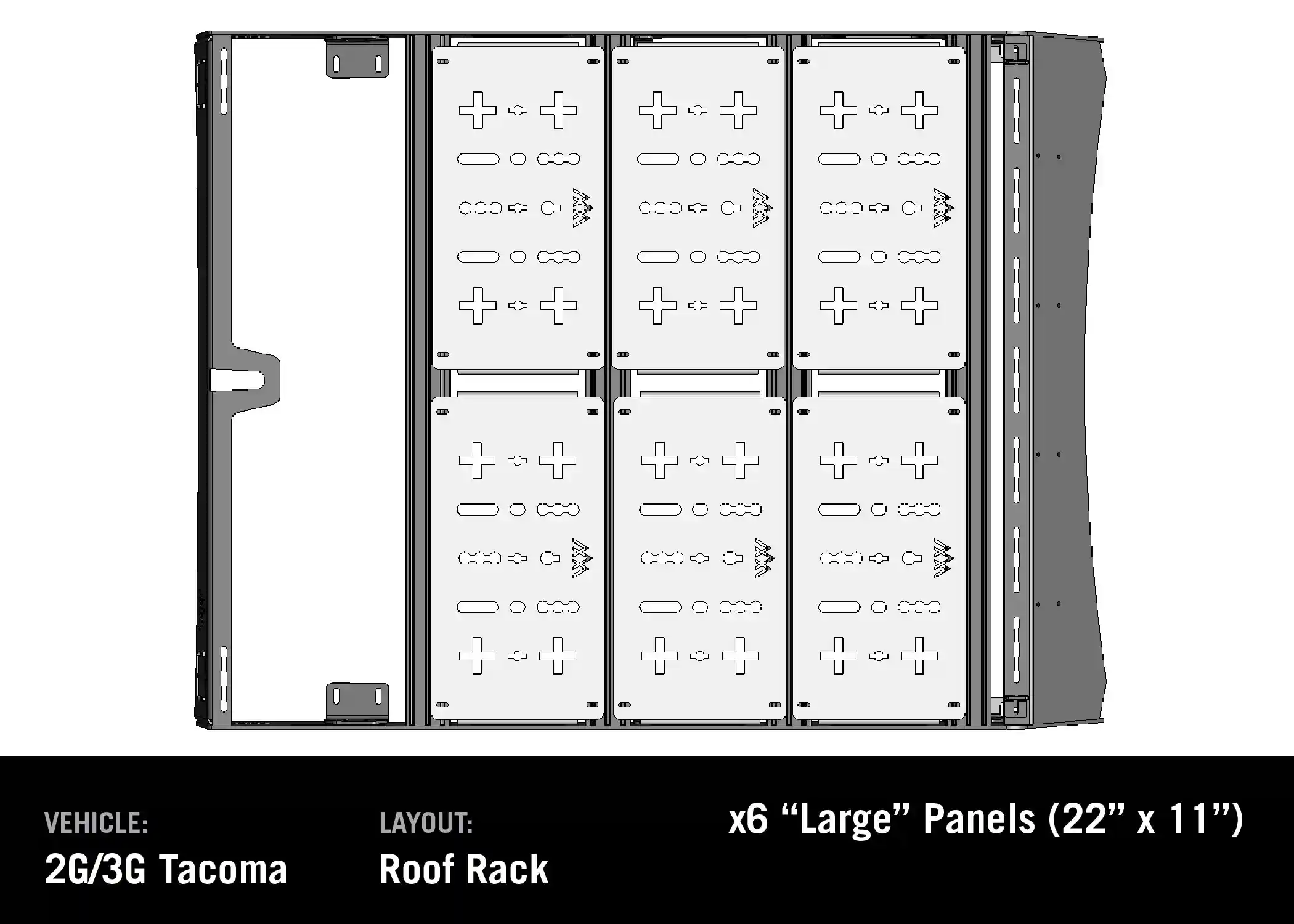 DRIFTR Roof Rack Deck Accessory Panels - Image 17