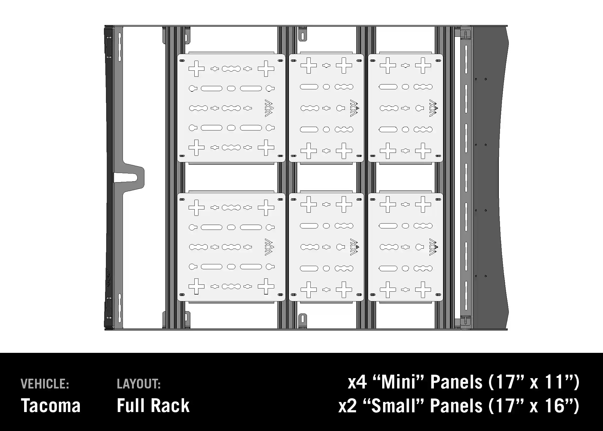 DRIFTR Toyota Tacoma Roof Rack (2005-2023) - Image 6