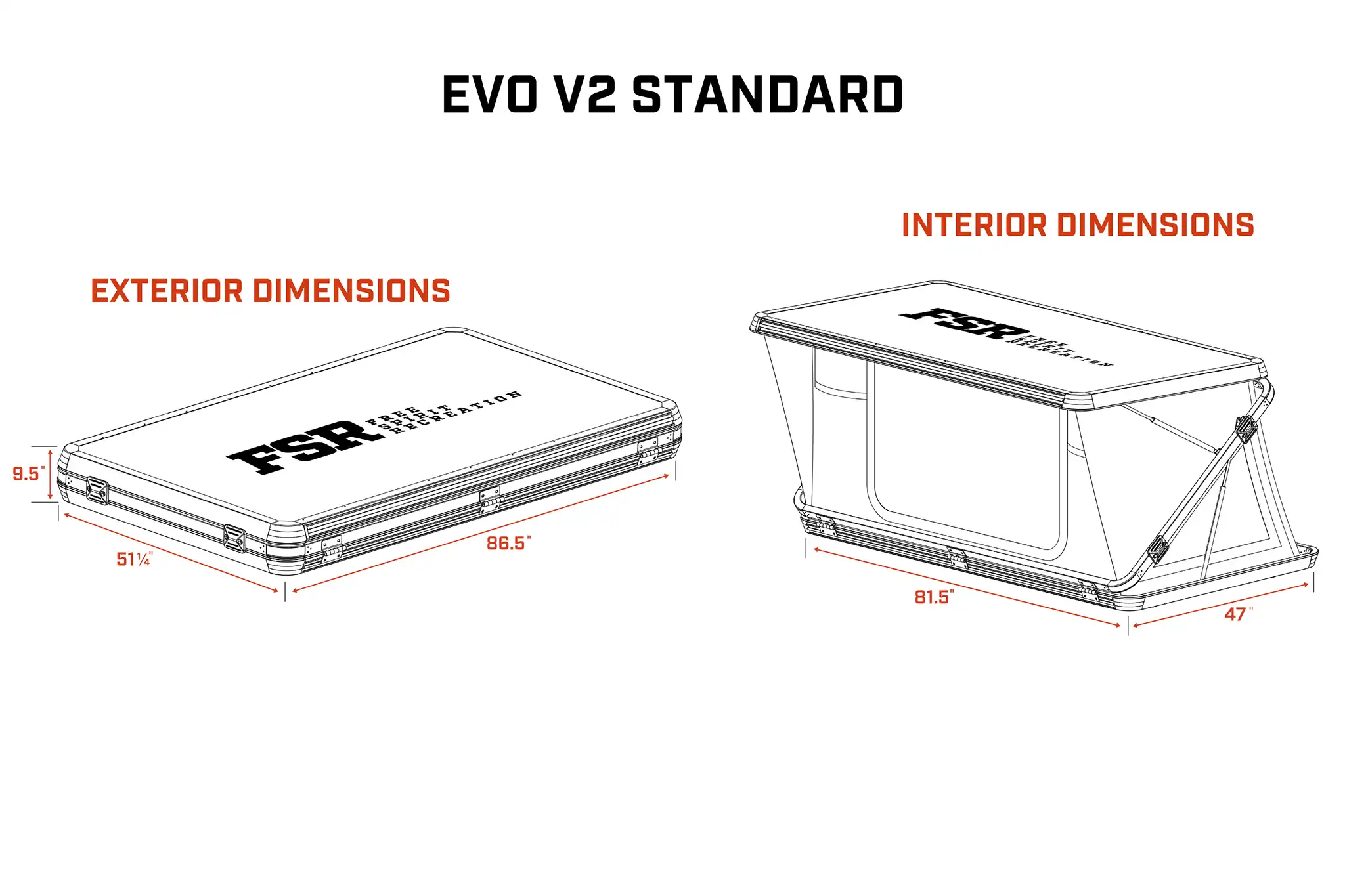 Evolution V2 Standard - Rooftop Tent - Image 17
