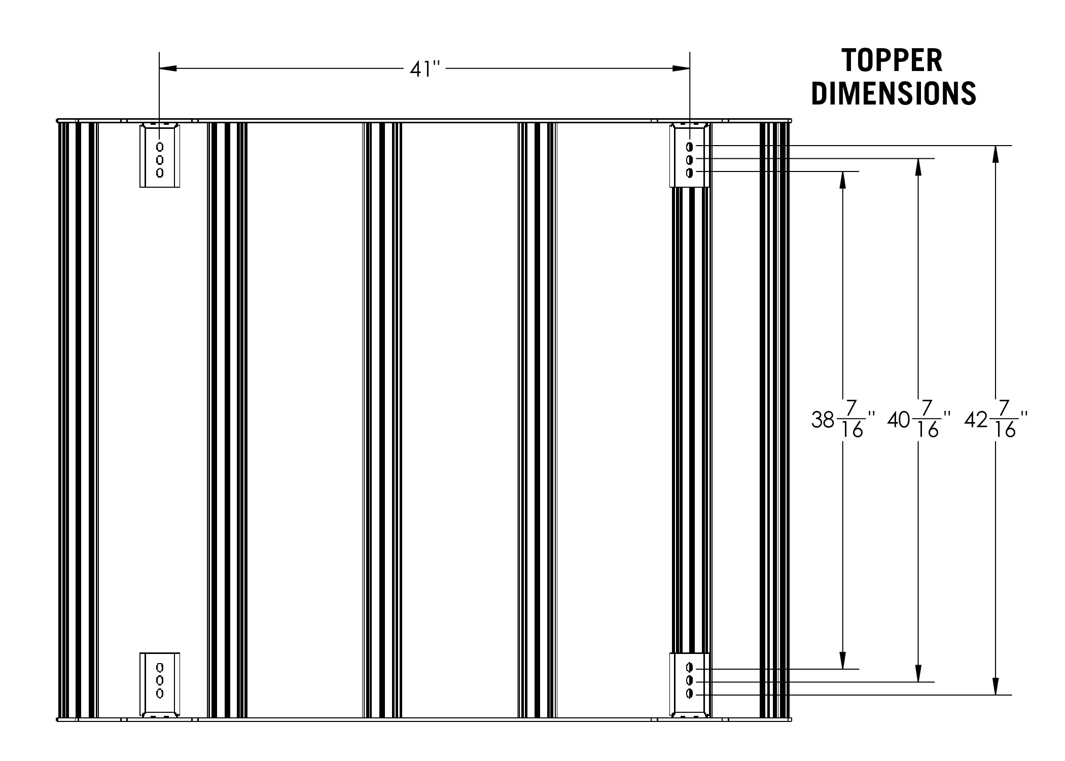 Jeep Gladiator Bed Rack - DRIFTR Topper (Add-on) - Image 12