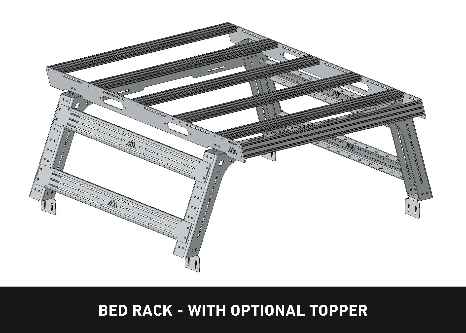 Jeep Gladiator Bed Rack - DRIFTR Topper (Add-on) - Image 4