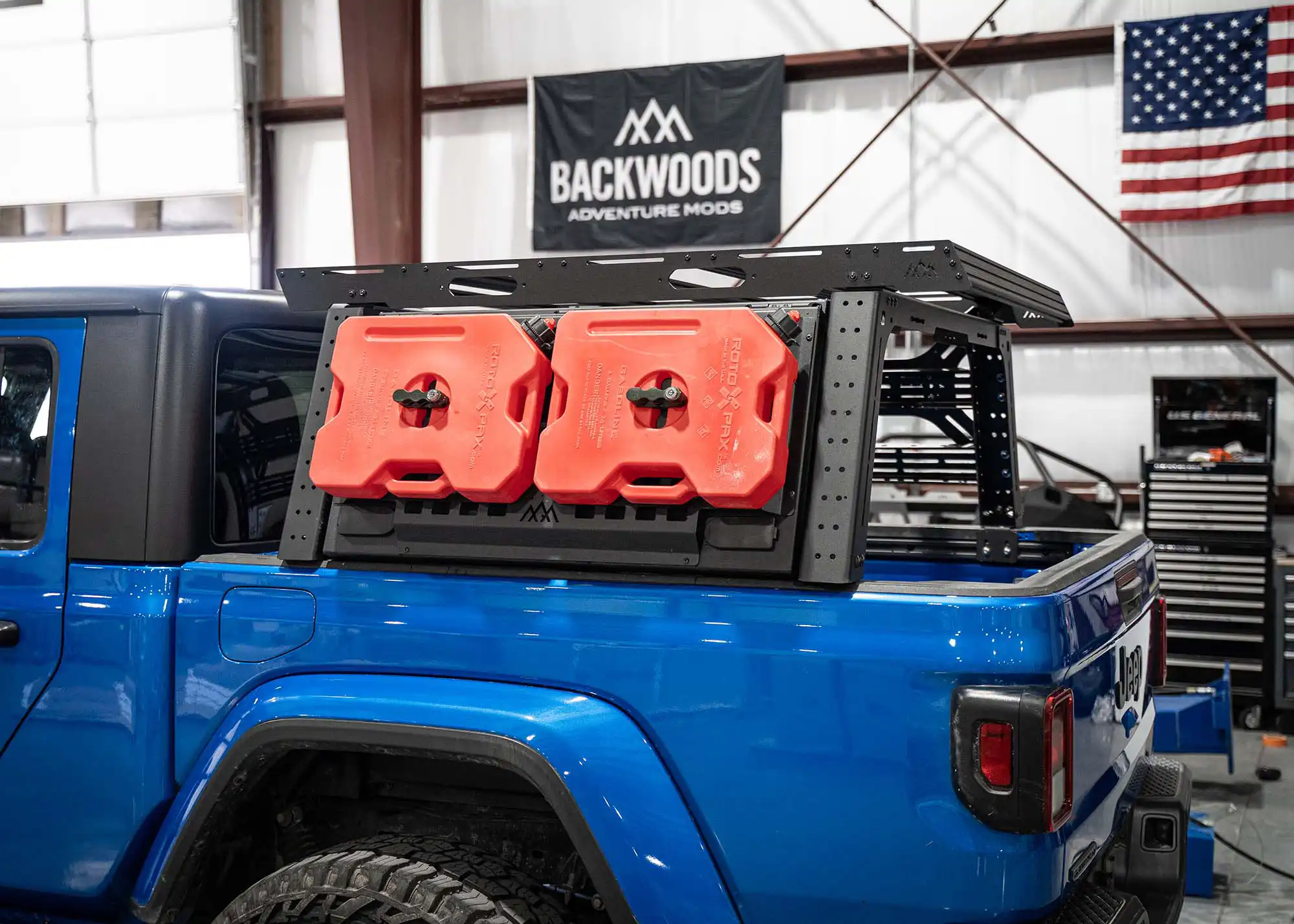 Overland Bed Rack Storage Box - Jeep Gladiator - Image 12