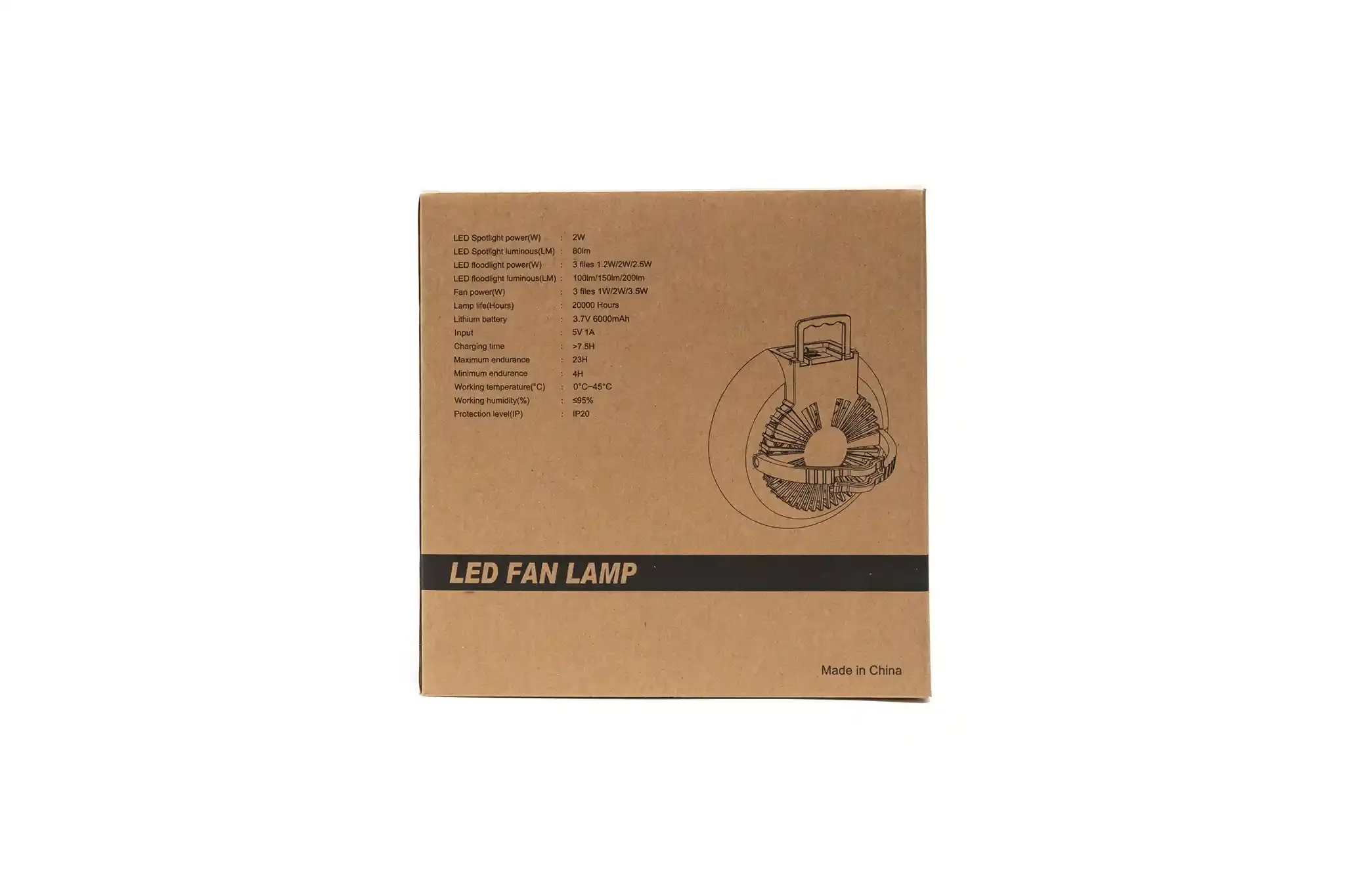 LED Fan Lamp - Image 9