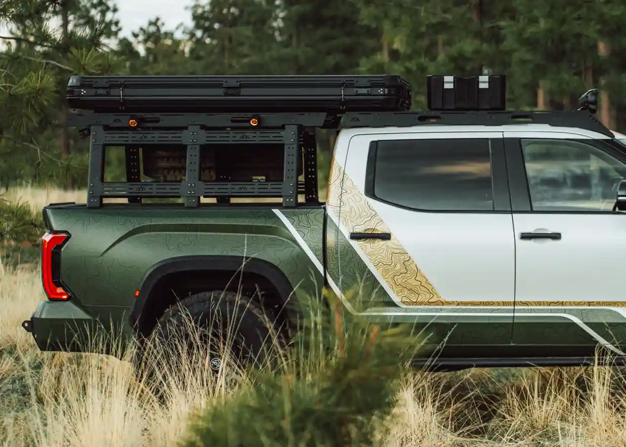 Toyota Tundra Bed Rack - Full Height - Image 17