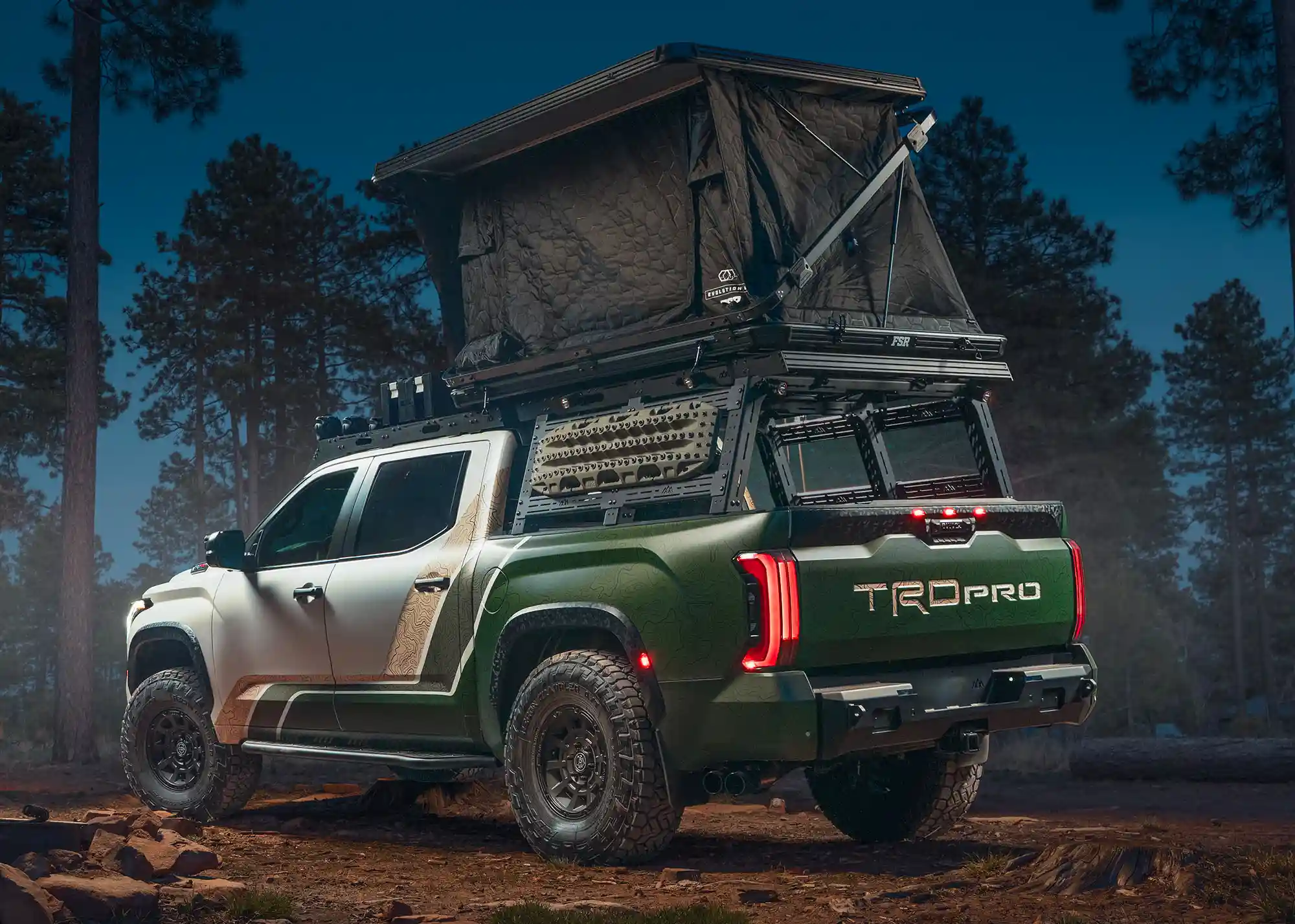 Toyota Tundra Bed Rack - Full Height - Image 20