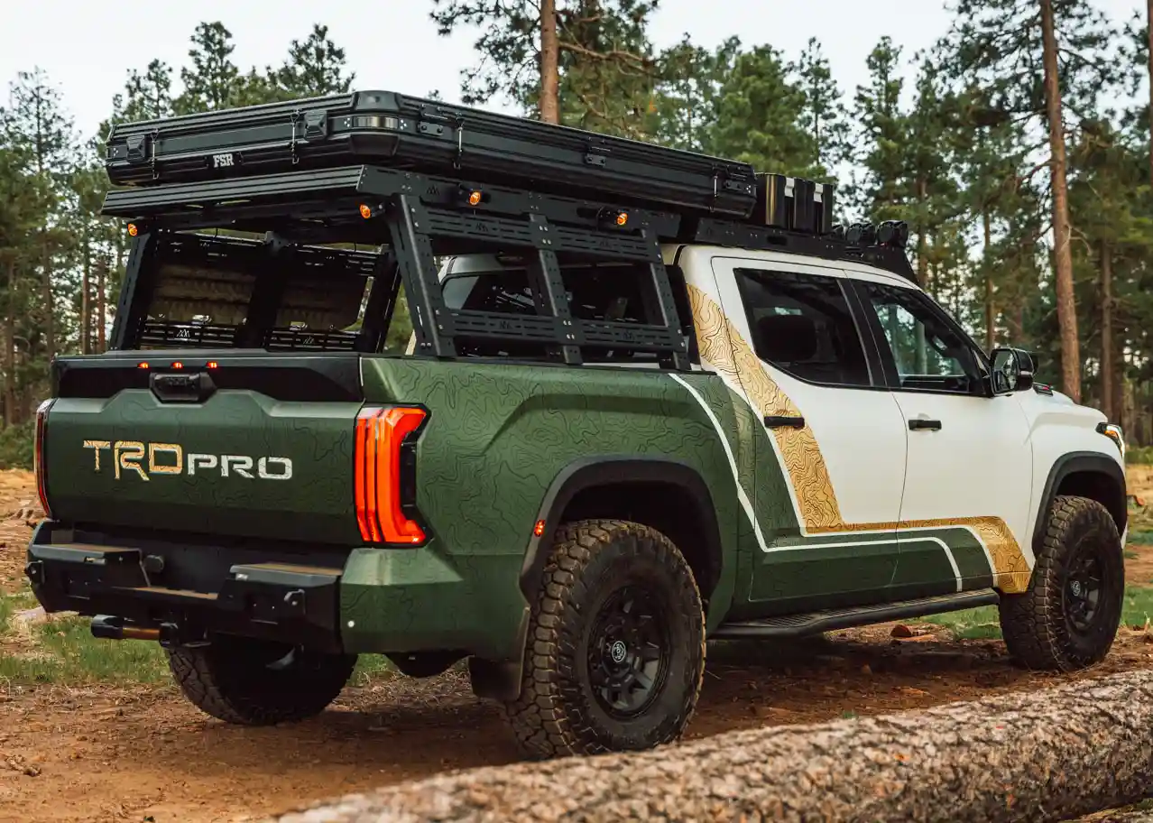 Toyota Tundra Bed Rack - Full Height - Image 4