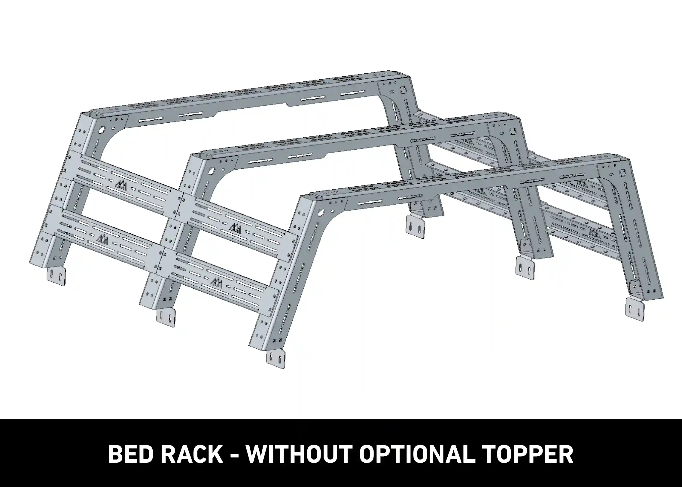 Toyota Tundra Bed Rack - Full Height - Image 8
