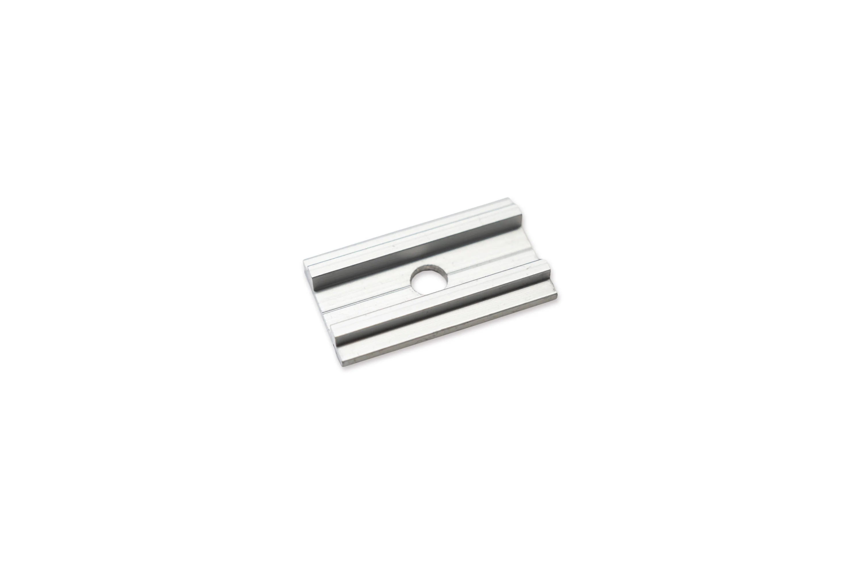 Universal tent mounting rail slider plate for T-head bolt